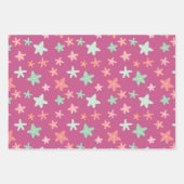 Feuille De Papier Cadeau Noël de la mère (Devant 3)