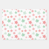 Feuille De Papier Cadeau Noël de la mère (Devant 3)