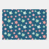 Feuille De Papier Cadeau Noël de la mère (Devant 3)