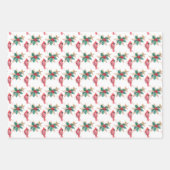 Feuille De Papier Cadeau Noël de vacances (Devant 3)