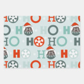 Feuille De Papier Cadeau Noël de Walrus (Devant 3)