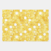 Feuille De Papier Cadeau Noël des cônes de pin de miel (Devant 2)