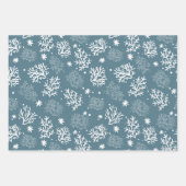 Feuille De Papier Cadeau Noël des requins de baleine (Devant 2)