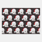 Feuille De Papier Cadeau Noël des Westis (Devant)