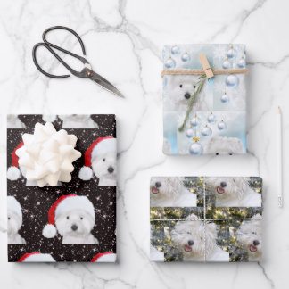 Feuille De Papier Cadeau Noël des Westis