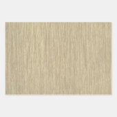 Feuille De Papier Cadeau Noël du grain de bois russe (Devant 2)