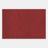 Feuille De Papier Cadeau Noël du grain de bois russe (Devant)