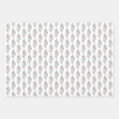 Feuille De Papier Cadeau Noël écossais (Devant 3)