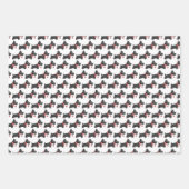 Feuille De Papier Cadeau Noël écossais (Devant 2)