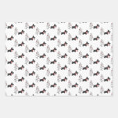 Feuille De Papier Cadeau Noël écossais (Devant)