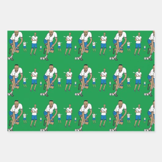 Feuille De Papier Cadeau Noël éthiopien|Yegena chewata Wrapping Paper (Devant 3)