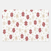 Feuille De Papier Cadeau Noël festif (Devant 3)