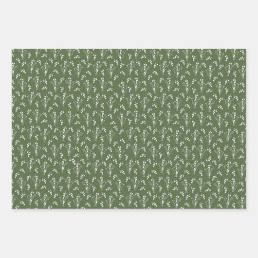 Feuille De Papier Cadeau Noël festif (Devant 2)