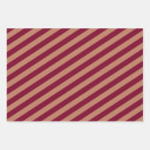 Feuille De Papier Cadeau Noël floral (Devant 2)