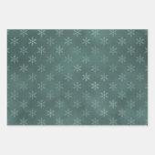 Feuille De Papier Cadeau Noël Forêt Cabine Russe (Devant 2)