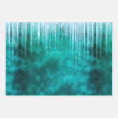 Feuille De Papier Cadeau Noël Glam Foil Parties scintillant métallique Icic (Devant 3)