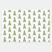 Feuille De Papier Cadeau Noël Gnome Design 1 (Devant 2)