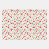 Feuille De Papier Cadeau Noël Gnome Holiday (Devant 2)