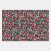 Feuille De Papier Cadeau Noël Gnome Holiday (Devant 2)