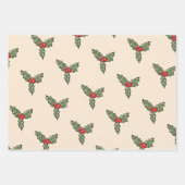 Feuille De Papier Cadeau Noël Guiirlande de Noël douteuse (Devant 2)