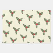 Feuille De Papier Cadeau Noël Guiirlande de Noël douteuse (Devant)