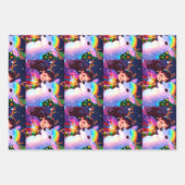 Feuille De Papier Cadeau Noël hiver Wonderland (Devant)