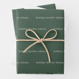 Feuille De Papier Cadeau Noël Hoobie Whatty Christmas Film Drôle Xmas