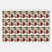 Feuille De Papier Cadeau Noël irlandais Wolfhound (Devant)