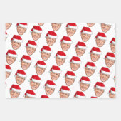 Feuille De Papier Cadeau Noël Joe Biden (Devant)