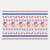 Feuille De Papier Cadeau Noël Joe Biden (Devant 3)