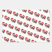 Feuille De Papier Cadeau Noël Joe et Kamala (Devant)