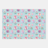 Feuille De Papier Cadeau Noël Jolly (Devant 2)