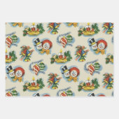 Feuille De Papier Cadeau Noël Kitschy (Devant)