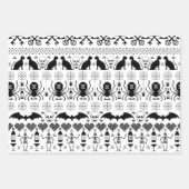 Feuille De Papier Cadeau Noël laid - Halloween Imprimer (Devant)