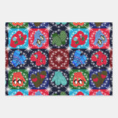 Feuille De Papier Cadeau Noël le plus joli (Devant)