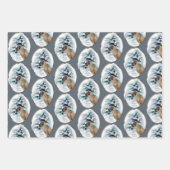 Feuille De Papier Cadeau Noël mastiff anglais (Devant 2)