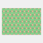 Feuille De Papier Cadeau Noël Meowy (Devant)