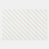 Feuille De Papier Cadeau Noël moderne (Devant 3)