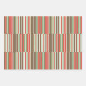 Feuille De Papier Cadeau Noël moderne et artistique (Devant 2)