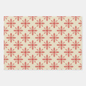 Feuille De Papier Cadeau Noël Moderne Et Unique (Devant 2)