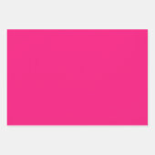 Feuille De Papier Cadeau Noël moderne Vert rose et bleu (Devant 2)