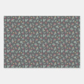 Feuille De Papier Cadeau Noël naturel (Devant 3)