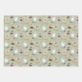 Feuille De Papier Cadeau Noël naturel (Devant)