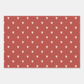 Feuille De Papier Cadeau Noël neige (Devant 2)