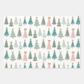 Feuille De Papier Cadeau Noël Noel de Noël de Noël (Devant)