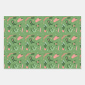 Feuille De Papier Cadeau Noël occidental (Devant 3)