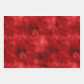 Feuille De Papier Cadeau Noël Parties scintillant rouge éclaboussures (Devant)