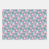 Feuille De Papier Cadeau Noël Pastel (Devant 2)