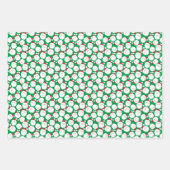 Feuille De Papier Cadeau Noël père Noël (Devant)