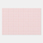 Feuille De Papier Cadeau Noël pois & Grandes (Devant 3)